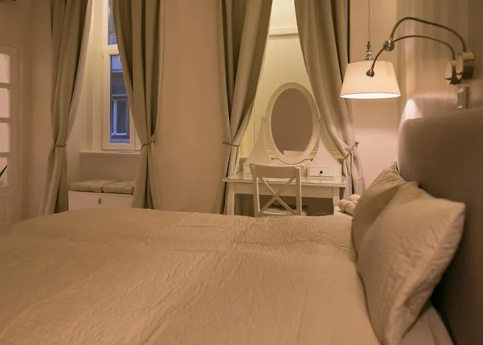アパート Panni Stylish Two Bedroom Flat By Andrassy Street